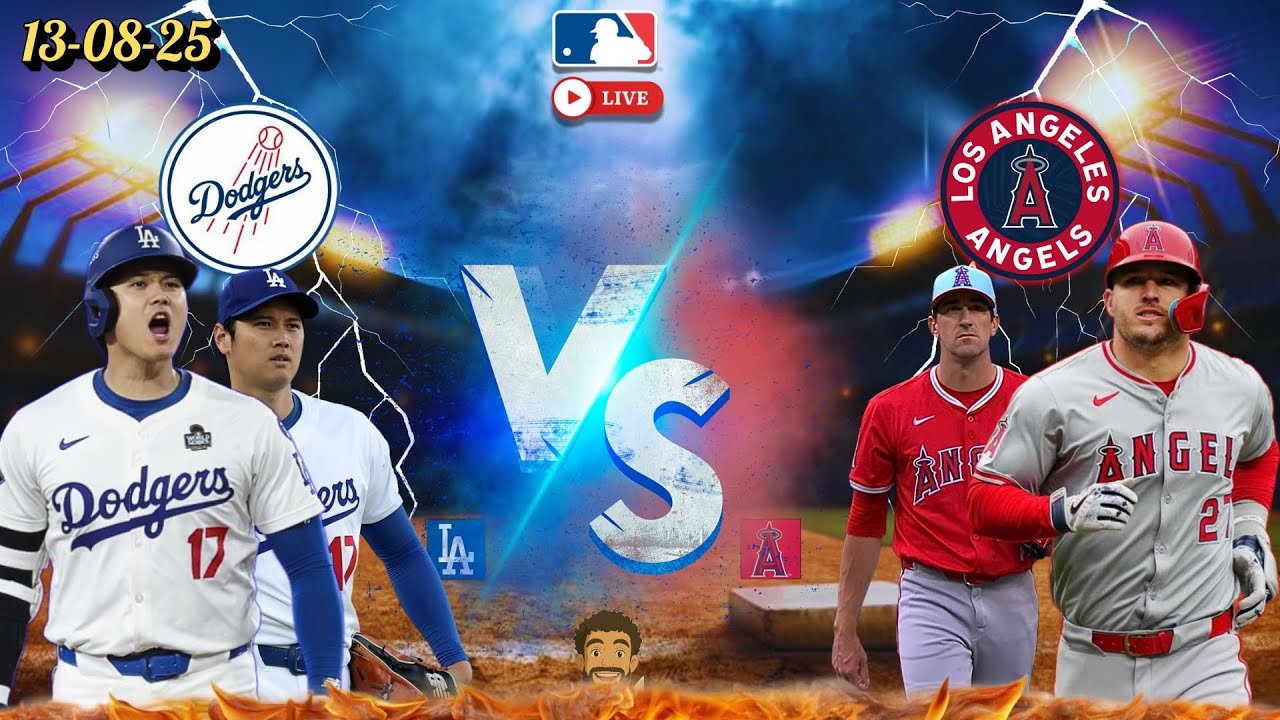 EN VIVO🔴Los Angeles Dodgers 🆚 Los Angeles Angels  - LIVE (13/08/25) 🔴⚾⚾