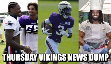 Minnesota Vikings News Dump (8.14.2025) | Diggs Returns, Joint Practice 1, Chef Donovan