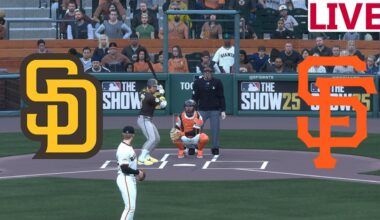 🔴LIVE 🔴San Diego Padres  VS San Francisco Giants / August 13/MLB THE SHOW 25