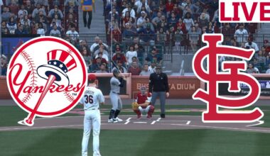 🔴LIVE 🔴New York Yankees VS St Louis Cardinals/August 15/MLB THE SHOW 25