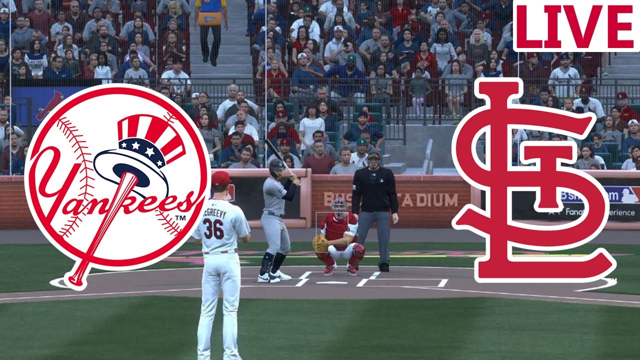 🔴LIVE 🔴New York Yankees VS St Louis Cardinals/August 15/MLB THE SHOW 25