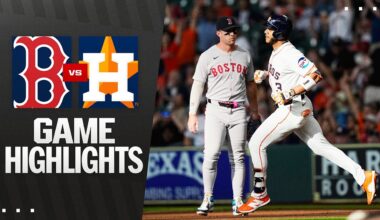 Red Sox vs. Astros Game Highlights (8/13/25) | MLB Highlights