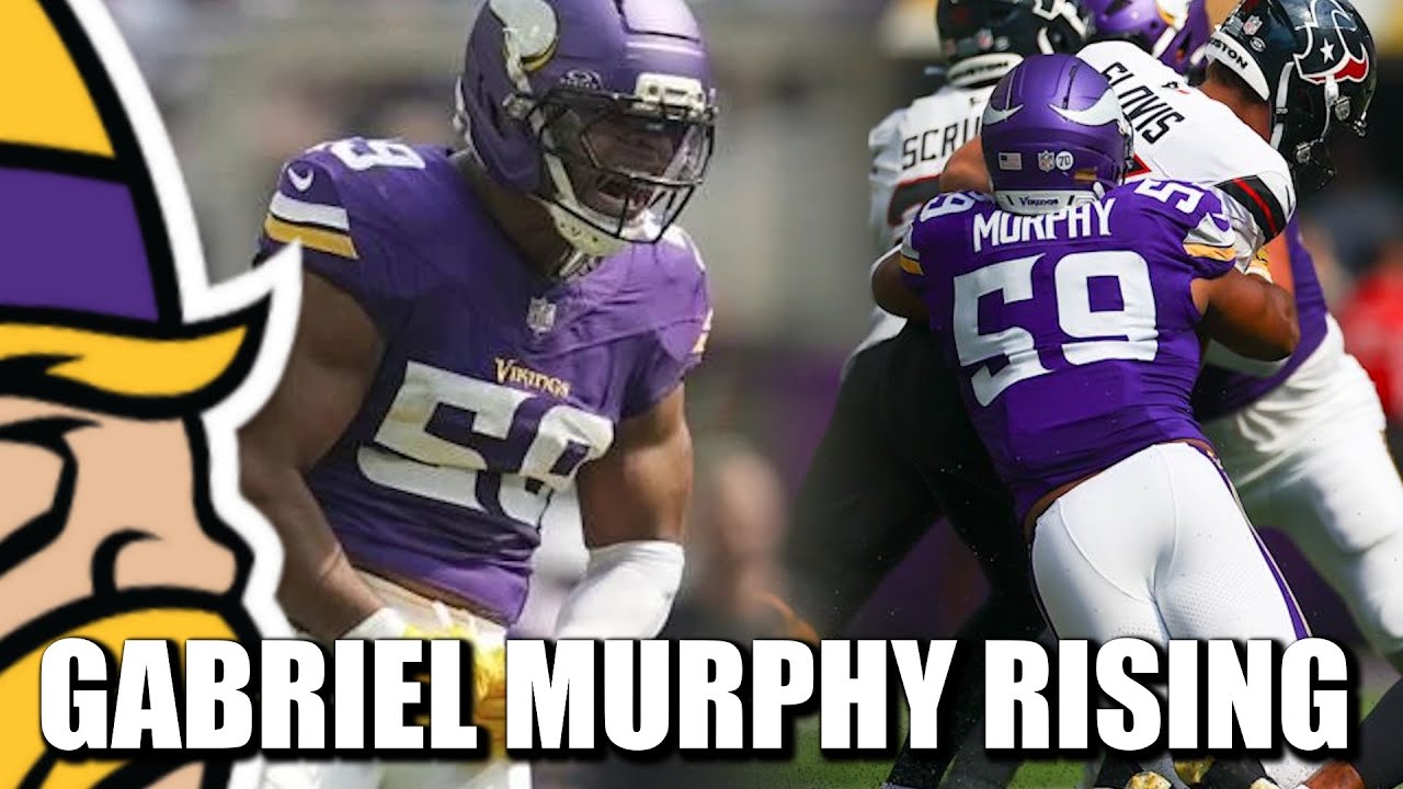 Gabriel Murphy Rising for the Minnesota Vikings