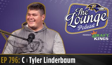 Tyler Linderbaum Joins The Lounge | Baltimore Ravens