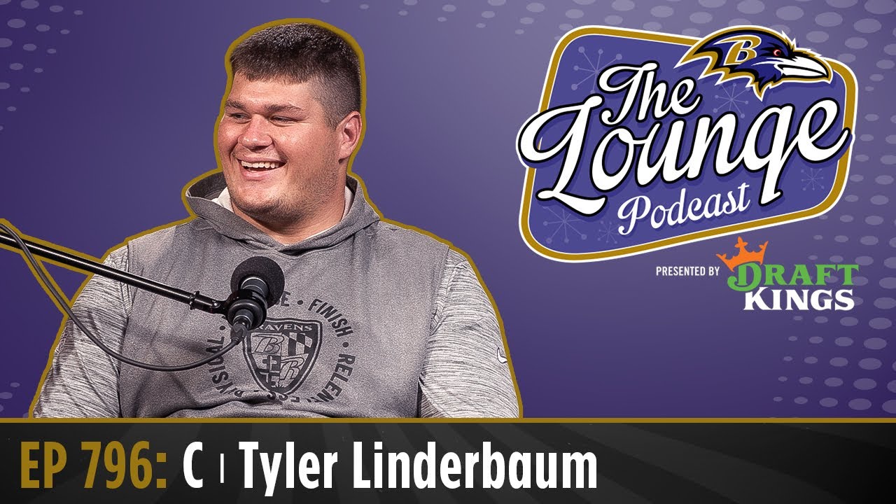 Tyler Linderbaum Joins The Lounge | Baltimore Ravens