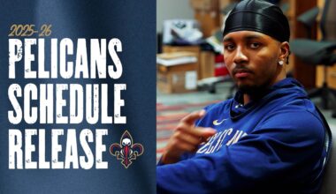 2025-26 NBA Schedule Release: New Orleans Pelicans