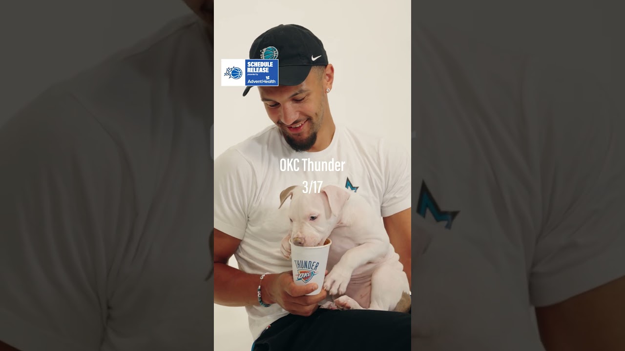 SCHEDULE RELEASE + PUPPIES