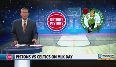 Pistons vs. Celtics on MLK Day