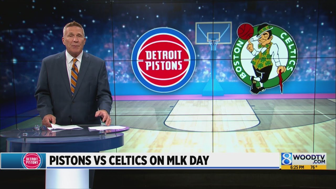 Pistons vs. Celtics on MLK Day