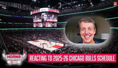 Chicago Bulls 2025-26 Schedule REACTION with K.C. Johnson | By The Horns