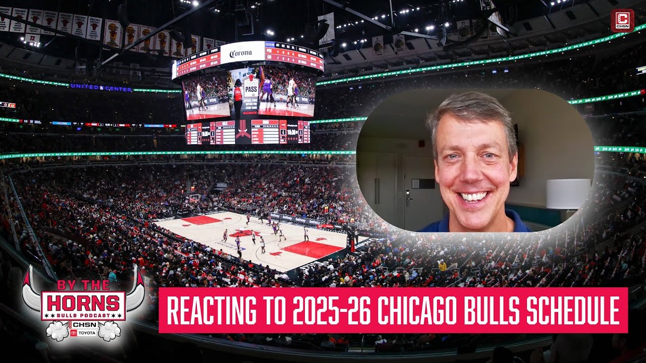 Chicago Bulls 2025-26 Schedule REACTION with K.C. Johnson | By The Horns