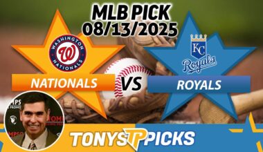 Washington Nationals vs Kansas City Royals Pick 8/13/25 MLB Pick Prediction