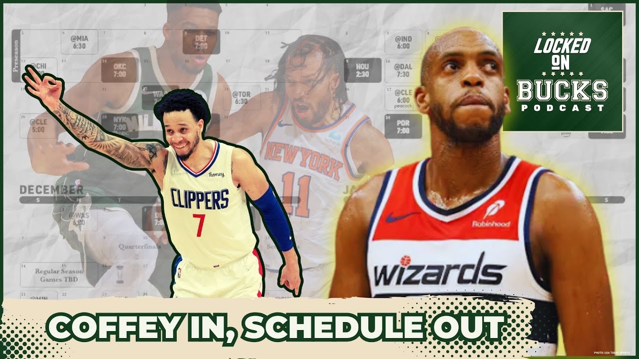 Bucks Sign Amir Coffey and Welcome Khris Middleton Back to Milwaukee in the Home Opener