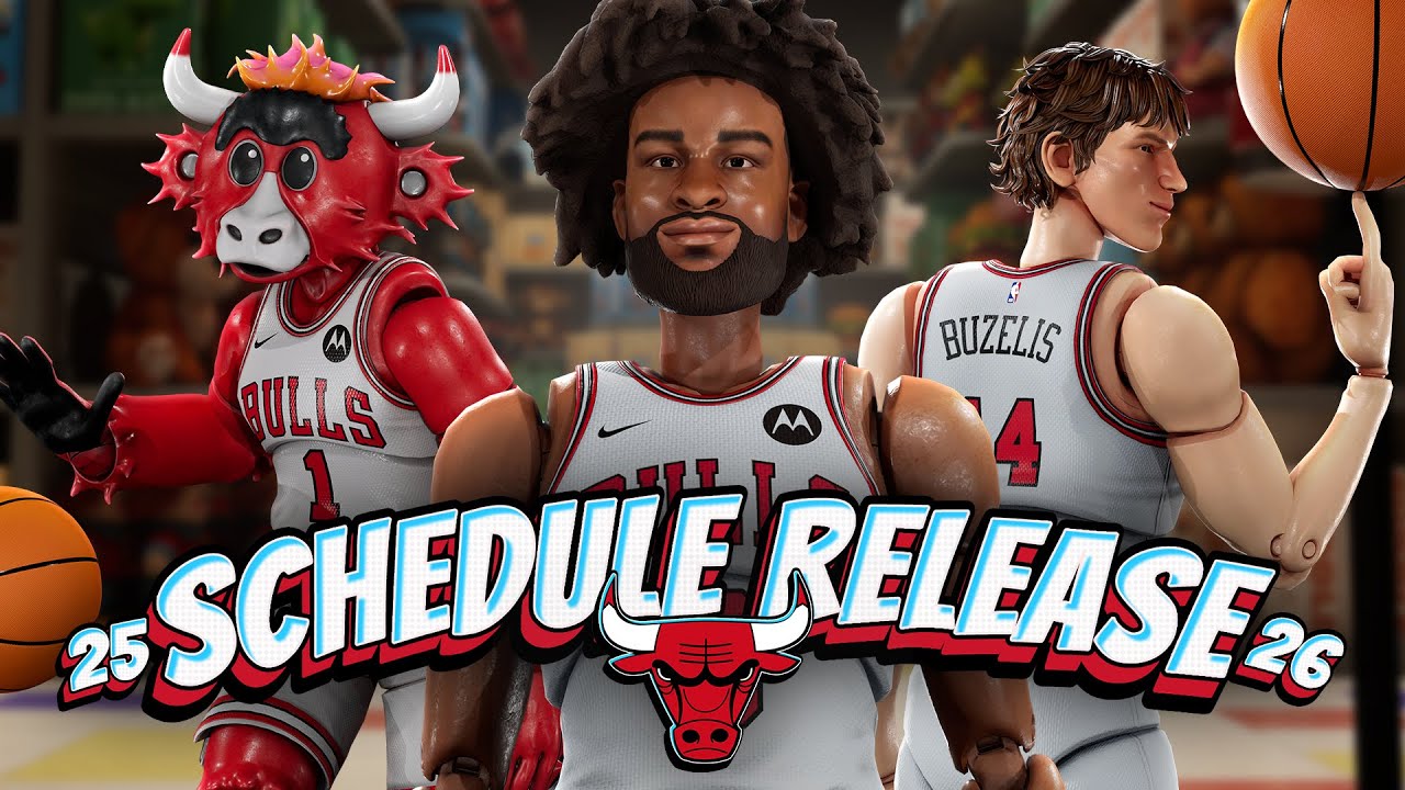 NBA Toy Store Showdown! | Chicago Bulls 2025 Schedule Release