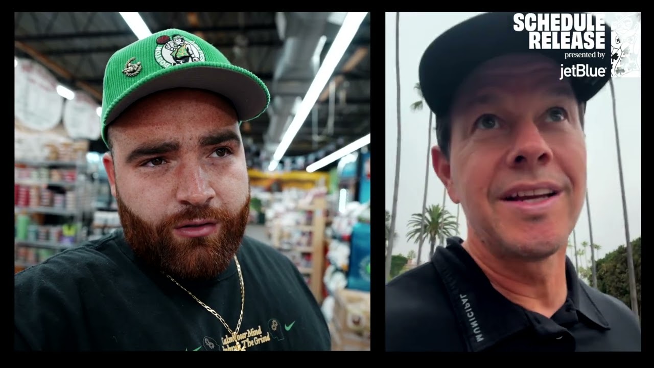 Boston Celtics 2025-2026 Schedule Release with Mark Wahlberg, Prosciutto Papi and Tommy Guarino 👀