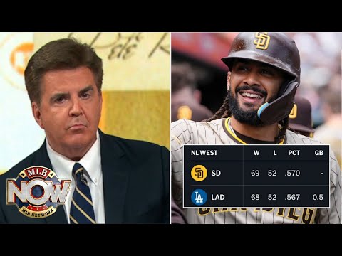 MLB Now | San Diego Padres hold 1-game lead over Dodgers in NL West - Brian Kenny reactions