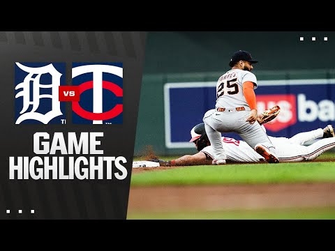 Tigers vs. Twins Game Highlights (8/14/25) | MLB Highlights