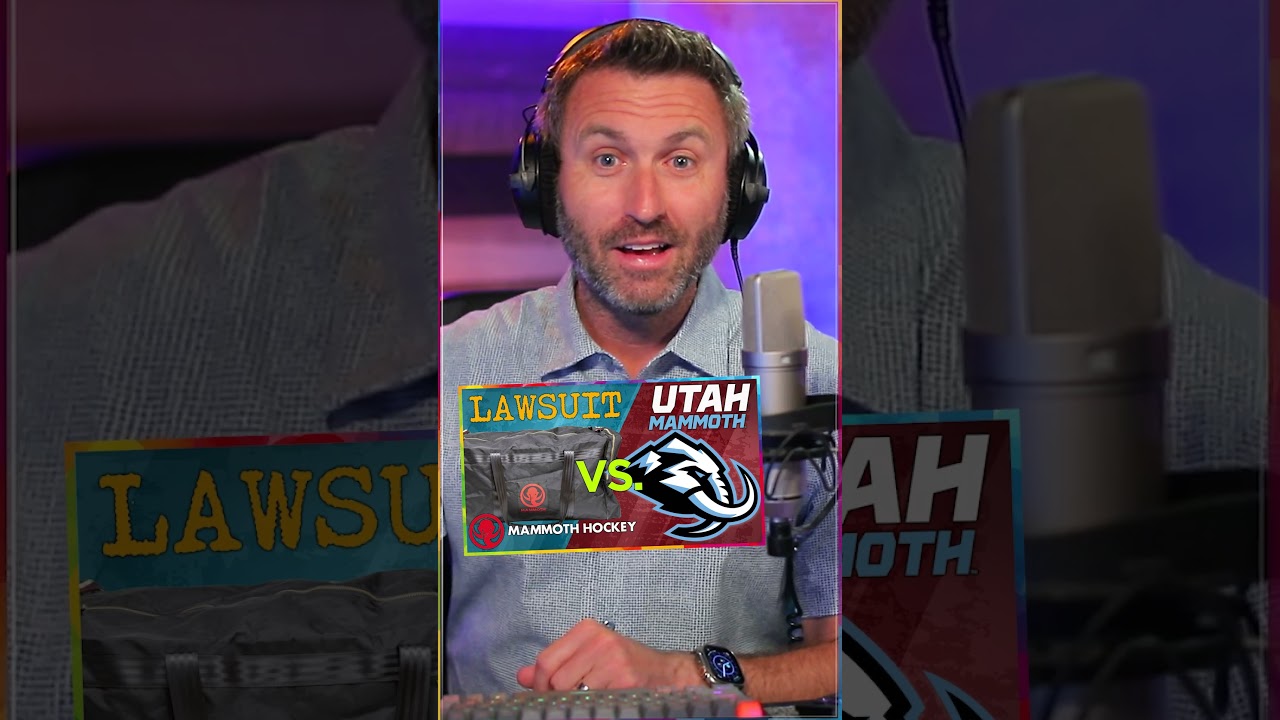Lawsuit over Utah Mammoth Name #nhl #hockey #sports