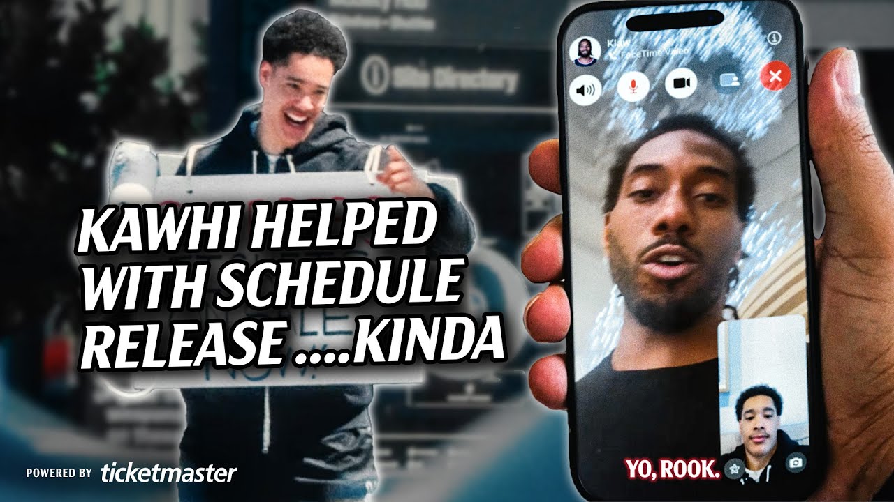 Kawhi Puts our Rookie to Work 😂 #RookieDuties | LA Clippers 2025-26 Schedule Release