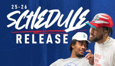 New schedule just dropped = no more rookie duties for Ron