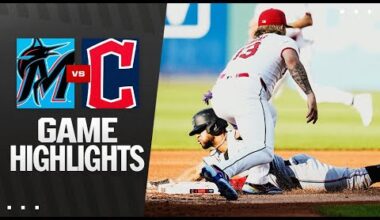 Marlins vs. Guardians Game Highlights (8/14/25) | MLB Highlights