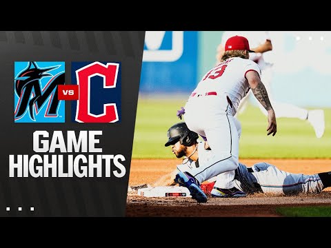 Marlins vs. Guardians Game Highlights (8/14/25) | MLB Highlights