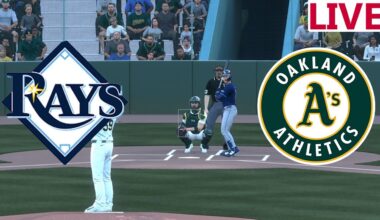 🔴LIVE 🔴Tampa Bay Rays VS Oakland Athletics / August 13 /Mlb Envivo/MLB the show 25