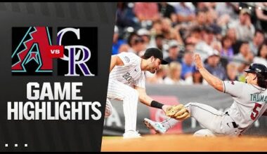 D-backs vs. Rockies Game Highlights (8/14/25) | MLB Highlights