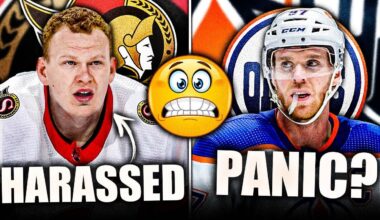 WEIRD SENATORS & OILERS NEWS: BRADY TKACHUK HARASSED BY GAMBLERS + CONNOR MCDAVID PANIC?