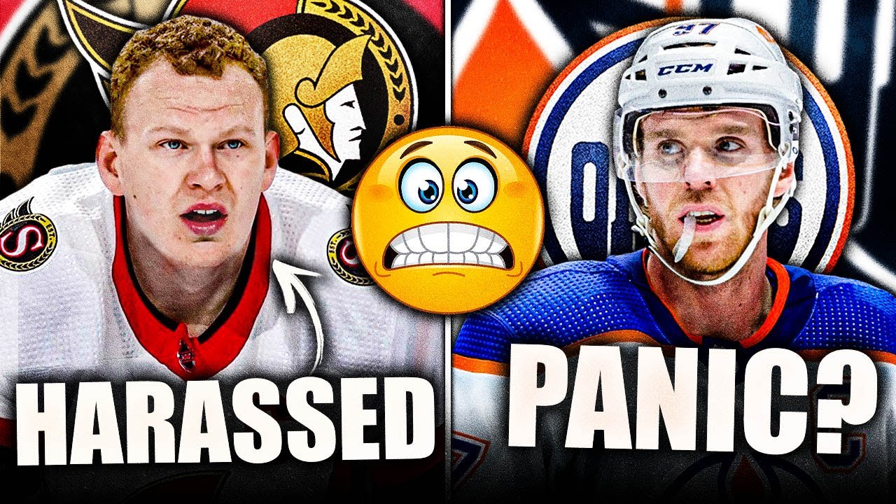 WEIRD SENATORS & OILERS NEWS: BRADY TKACHUK HARASSED BY GAMBLERS + CONNOR MCDAVID PANIC?