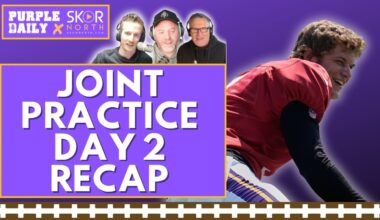 JJ McCarthy was OUTSTANDING on Day 2 of Minnesota Vikings - New England Patriots joint practice