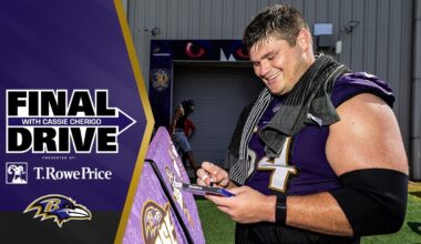 Tyler Linderbaum Explains Why the Ravens Don't Have Contract Drama | Baltimore Ravens Final Drive