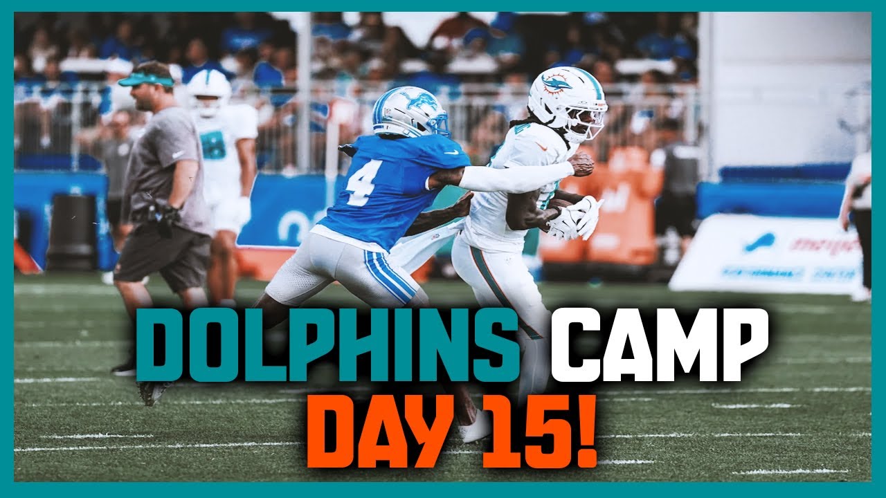 Miami Dolphins 2025 Training Camp Day 15: Dolphins Big Rebound!