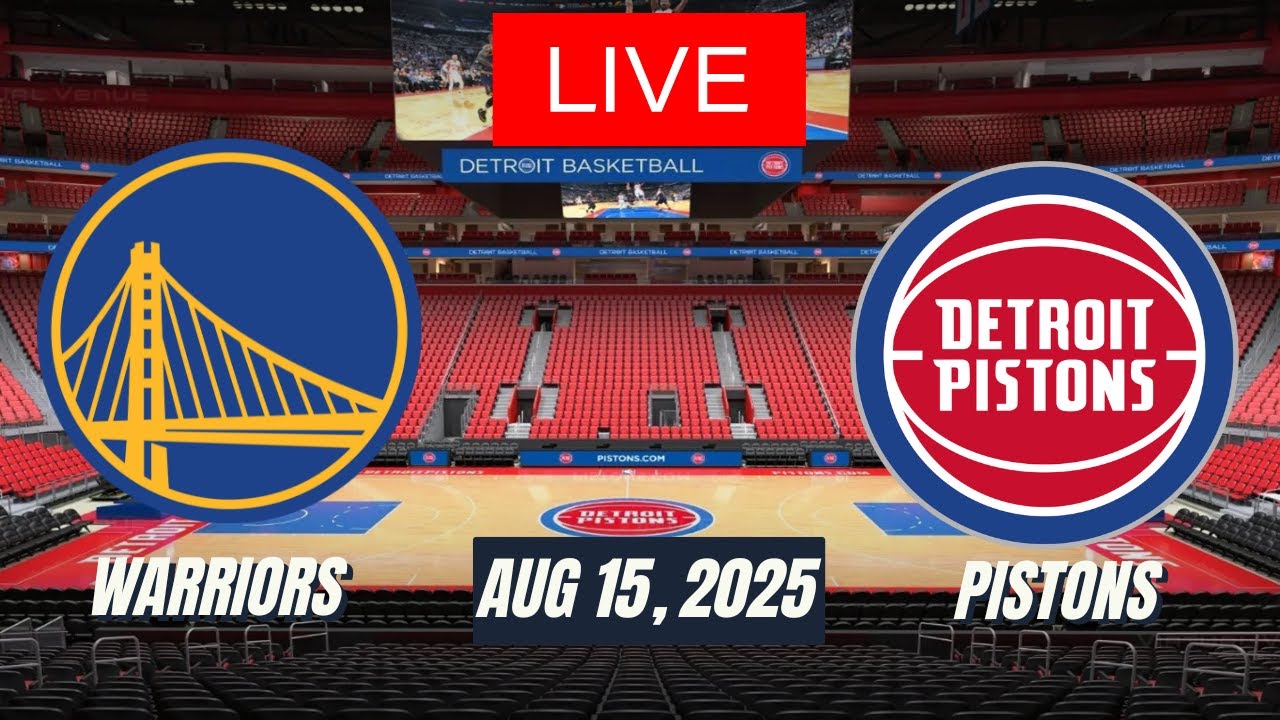 NBA LIVE! Golden State Warriors vs Detroit Pistons | August 15, 2025 | Warriors vs Pistons | 2K