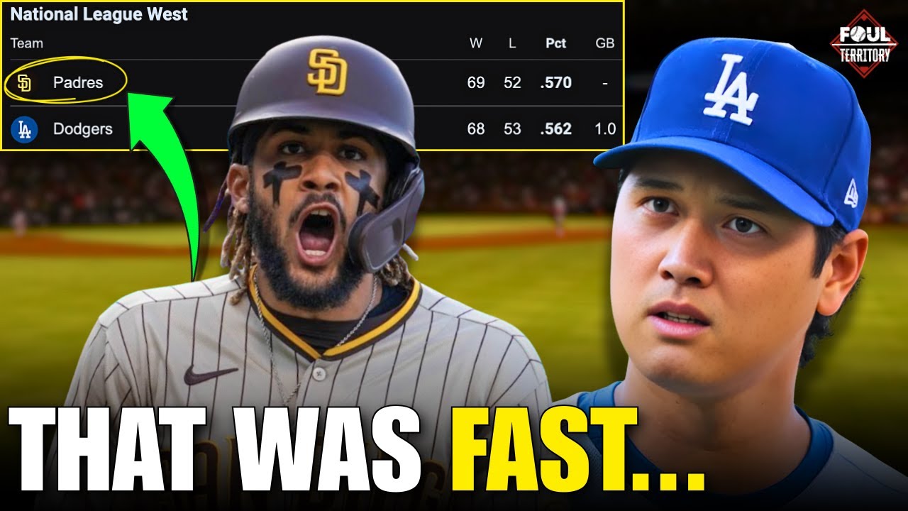 From Comfort to Crisis: Dodgers Blow 9-Game Division Lead to Padres