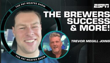 Trevor Megill on Brewers 12-game win streak, game routine & pitcher mentality | The Pat McAfee Show