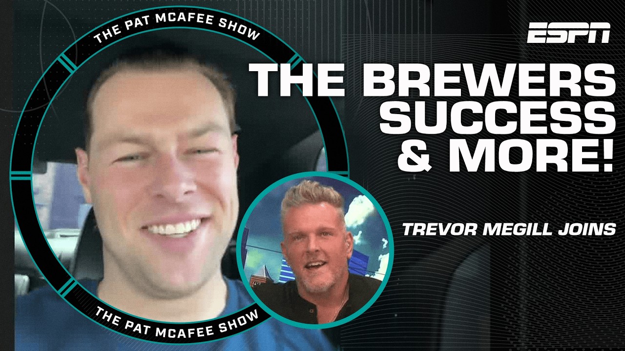 Trevor Megill on Brewers 12-game win streak, game routine & pitcher mentality | The Pat McAfee Show