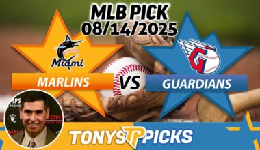 Miami Marlins vs Cleveland Guardians Pick 8/14/25 MLB Pick Prediction