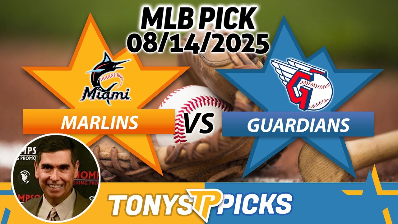Miami Marlins vs Cleveland Guardians Pick 8/14/25 MLB Pick Prediction