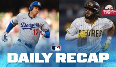 Looking ahead to Padres-Dodgers! | Morning Lineup (MLB Daily Recap)