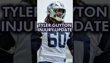 Cowboys Get SNEAKY Good News On Tyler Guyton Injury #Cowboys #TylerGuyton #shorts