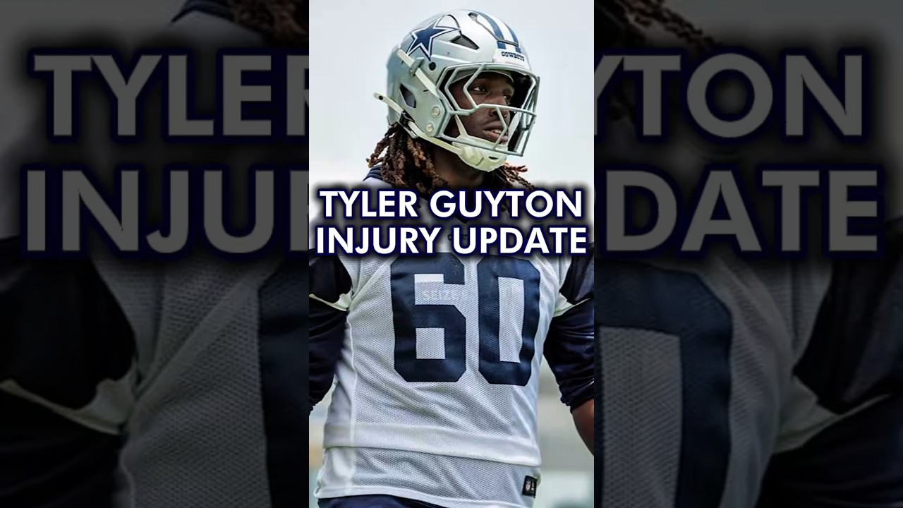 Cowboys Get SNEAKY Good News On Tyler Guyton Injury #Cowboys #TylerGuyton #shorts