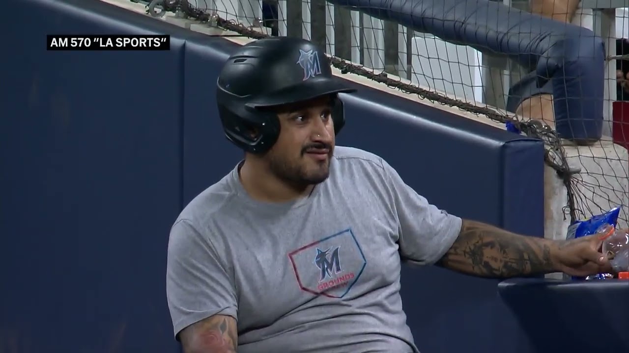 Marlins ball boy LAUNCHES tosses live ball into stands 🤣