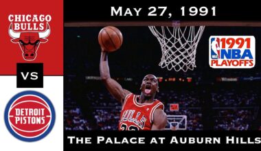 Full Game: The Bulls Walk Off the Pistons | The End of the "Bad Boys" Era (May 27, 1991)