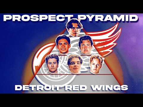 Detroit Red Wings Prospect Pyramid 2025