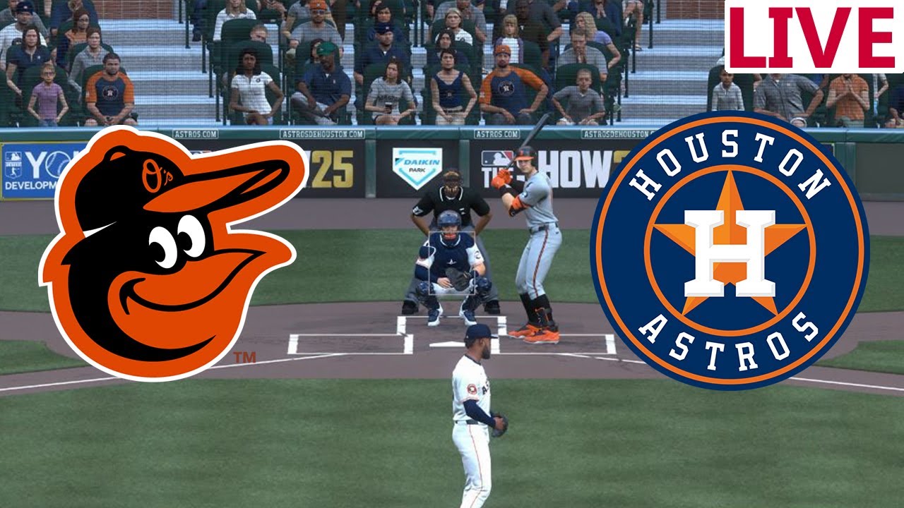 🔴LIVE 🔴Baltimore Orioles VS Houston Astros /August 15/ Mlb Envivo /MLB THE SHOW 25