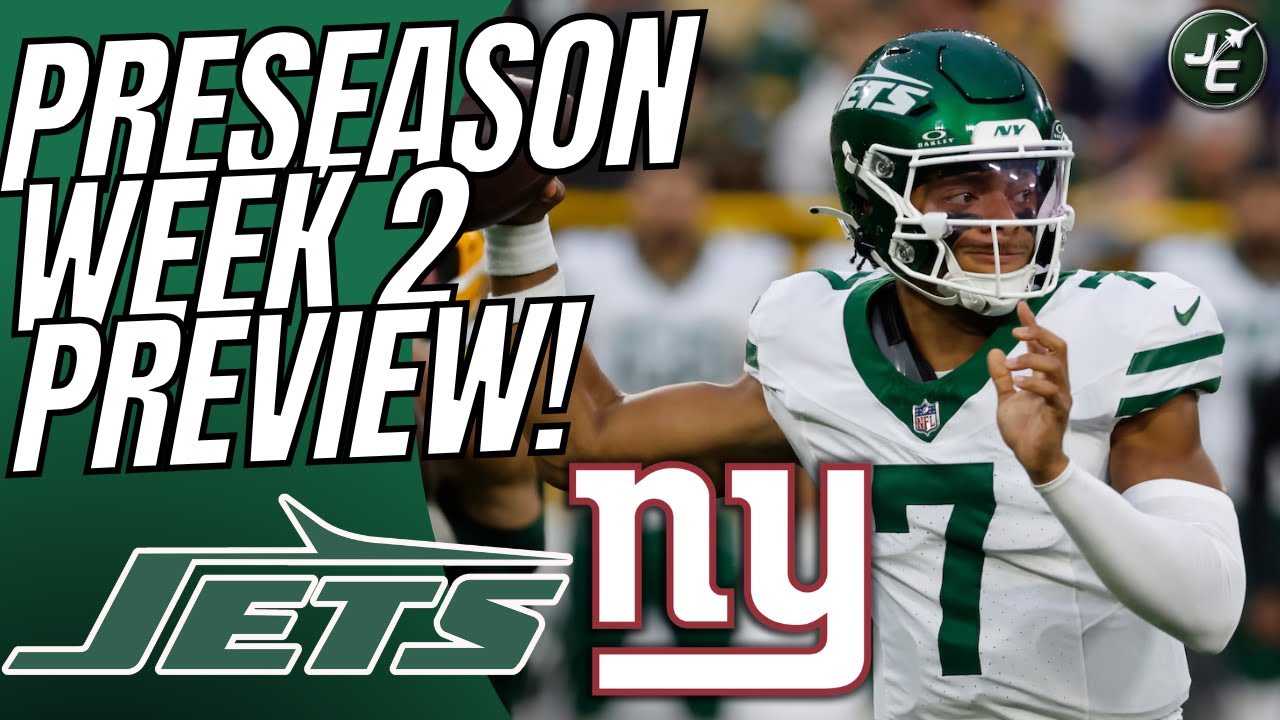 New York Jets vs New York Giants PREVIEW! | Preseason Week 2 2025
