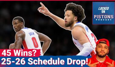 Detroit Pistons SHOCK NBA with Packed National TV Schedule | Can Detroit Surpass 45 Wins?