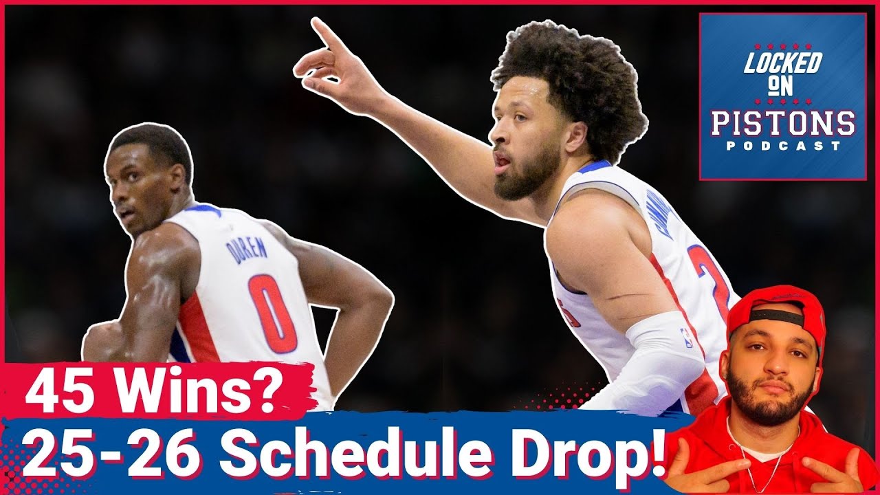 Detroit Pistons SHOCK NBA with Packed National TV Schedule | Can Detroit Surpass 45 Wins?