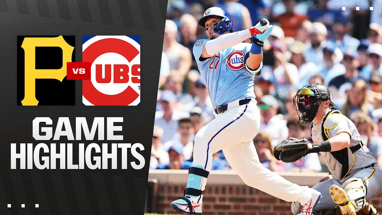 Pirates vs. Cubs Game Highlights (8/15/25) | MLB Highlights